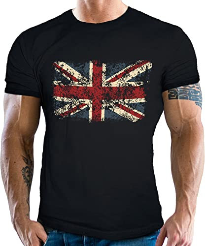 United Kingdom T-Shirt: Union Jack Vintage 4XL