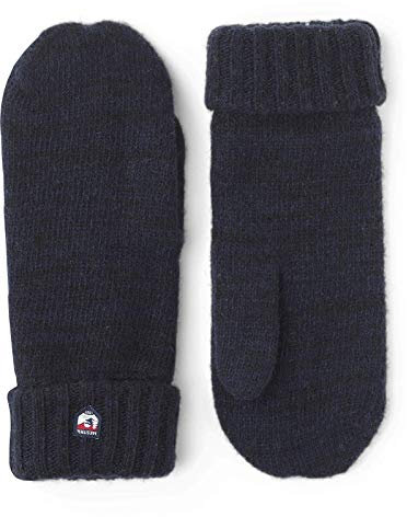 Hestra Bonnie Knit Fäustlinge Strickhandschuhe Fausthandschuhe Damen - mit Futter Winter Herbst-Winter - 9 HS dunkelblau