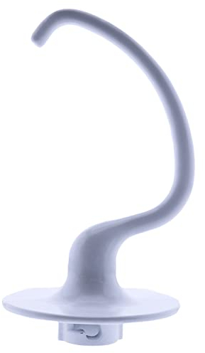 Holdia Gancio per impasto rivestito antiaderente K5ADH compatibile con mixer KitchenAid K4SS K4SSWH K5 K5A K5SS KDM5 KP50 KPM5 KPM50 KSM5 KSM50 KSMC5