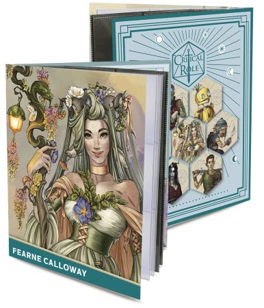 Ultra Pro UP - RPG Folio with Stickers Featuring: Fearne Calloway from Critical Role