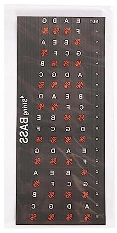 1 Blatt Bass Griffbrett Aufkleber Papier Gitarre Bass Akkord Aufkleber Bass Skalen Aufkleber Griffbrett Griffbrett Note Etiketten Bass Gitarre Aufkleber Bass Griffbrett Aufkleber Bass Gitarre Note
