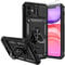 SKTGSLAMY for iPhone 11 Case,with Screen Protectors and Camera Cover,[Military Grade] 16ft.Drop Tested Cover with Magnetic Kickstand Protective Case for iPhone 11 6.1 inch, Black
