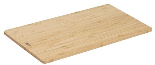 GROHE Tagliere in legno, Tagliere sopra il lavello della cucina, 450 x 240 x 19 mm, Bambù, Certificato FSC, 40750HV0