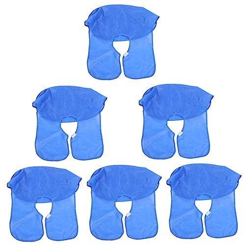 FRCOLOR 6 Stk Rasiertuch Bartfangschürze Friseurschürze Frauen-overalls Bartrasenfänger Schürze Für Männer Bart Schneiden Umhang Haarschnitt-umhang Hält Pflege Rasieren Polyester Herren