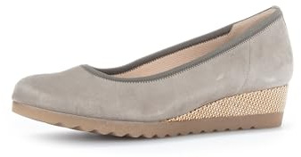 Gabor Damen Keilpumps, Frauen Absatzschuhe,Moderate Mehrweite (G),bequem,Office,büro,high Heels,Heels,Schilf (DuoFlecht),40.5 EU / 7 UK