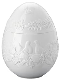 Hutschenreuther Geschenkserie Ei Sonderedition Dose - Oval, Porzellan, weiß