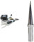 Weller WE 1010 (T0053298699) 70 W/230 V Digital 1-Kanal-Lötstation, Temperaturbereich 100°C – 450°C & ET SL (4ETSL-1) Lötspitze Langform Konisch zum Weller WE 1010, Ø 0,4mm