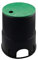 Valve Box Cover, 6 Inch Round Sprinkler System Irrigation Garden Lawn Underground Valve Box Cover Plastic Sprinkler Watering Valve Cover Circular Valve Box (Black,Green)
