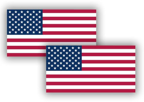 Bandera de EEUU, Bandera 90cm x 150cm, Bandera Grande con Trabilla para Mástil y Cordones para Sujetar, Bandera Ligera, Bandera para Deportes, Fútbol, Edificios (Estados Unidos 2ud)