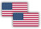 Bandera de EEUU, Bandera 90cm x 150cm, Bandera Grande con Trabilla para Mástil y Cordones para Sujetar, Bandera Ligera, Bandera para Deportes, Fútbol, Edificios (Estados Unidos 2ud)