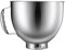 2024 Radiant Gold Stainless Steel Compatible for KitchenAid 4.5 Quart and 5-Quart,Rose Gold，,Compatible for KitchenAid KSM5SSBRG KSM5SSB Mixer Bowl, 5-Quart Mixer Bowl(Silvery Bowl)