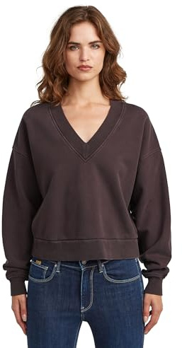 G-Star Damen Washed Loose V Sw Wmn Sweater
