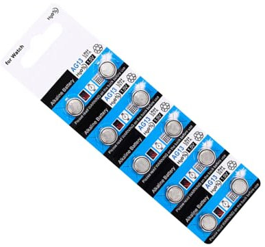 Batteria a bottone LR44 AG13 a bottone durevole per uso quotidiano con tensione stabile per piccoli dispositivi elettronici