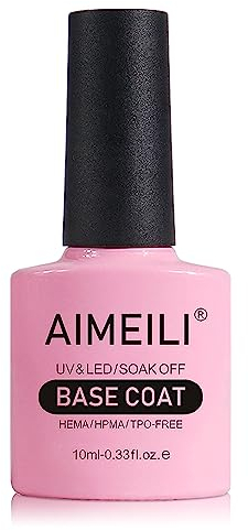 AIMEILI Base Coat Unterlack UV LED Gellack Gel Nagellack Gel Nail Polish 10ml