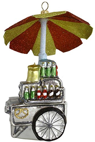 Hamburger Weihnachtskontor - Christbaumschmuck - Hot-Dog-Stand