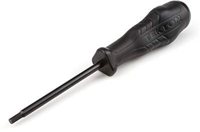 TEKTON 3/16 Inch Hex High-Torque Black Oxide Blade Screwdriver | DHX11188 | Made in USA