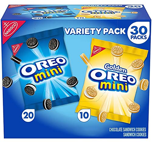 Oreo Mini Variety Mix Sandwich Cookies (30 Stück)