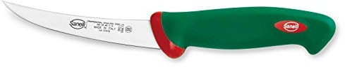 Coltello Disosso curvo stretto Macellaio cm.13 Premana Professional