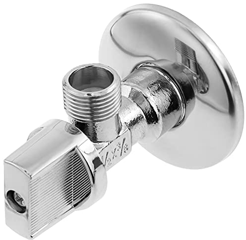 PrimeMatik - Llave de Paso Cisterna en escuadra 1/2-3/8 teflón antical