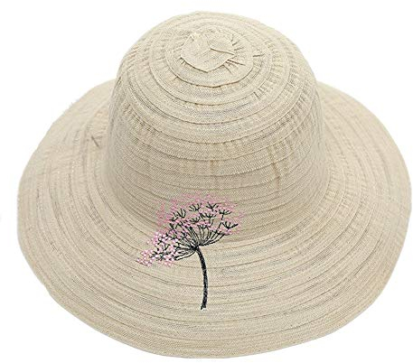 HEELPPO Strohhut Damen Sombrero Safari Hut Strohhut Strohhut Vogelscheuche Hut Damen Strohhut Damen Safarihut Damen Packbare Sonnenhüte Für Frauen Damen-Strohhüte Für Sommer beige,Freesize