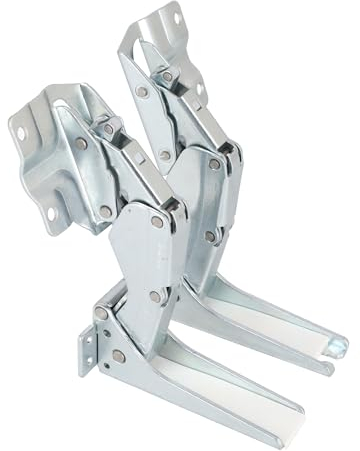 sparefixd Door Hinge Kit for Siemens Built in Fridge Freezer 00481147