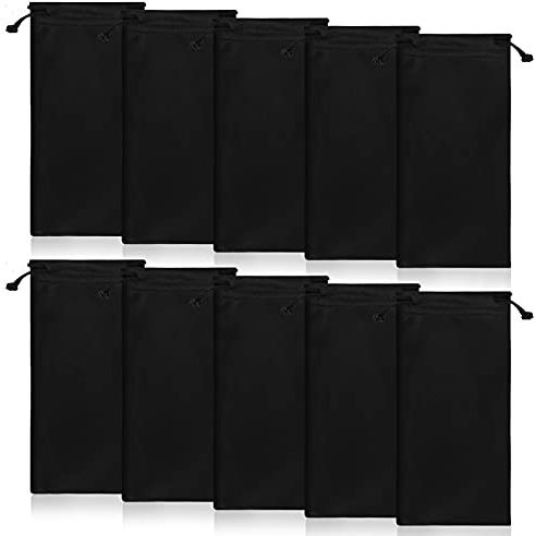 Hifot Microfiber lunettes de soleil Lunettes étui Pochette 6 Pack, Gadgets Nettoyage & Stockage Pouch Slip dans Lunettes étui
