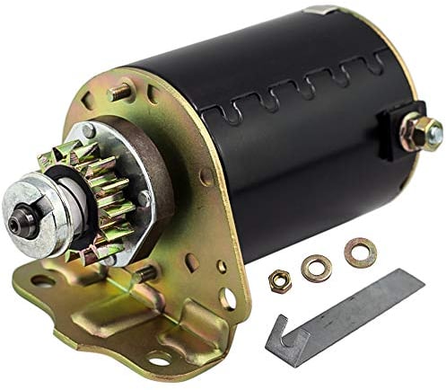 maXpeedingrods Démarreur moteur 12V 14 Dents 693551 593934 pour John Deere pour Briggs & Stratton Lawn