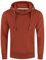 riverso Hoodie Herren Regular Fit RIVNiklas Kapuzenpullover Pullover Cross-Over-Kragen Rot XL (XL, Rusty Ochre Red (15400))