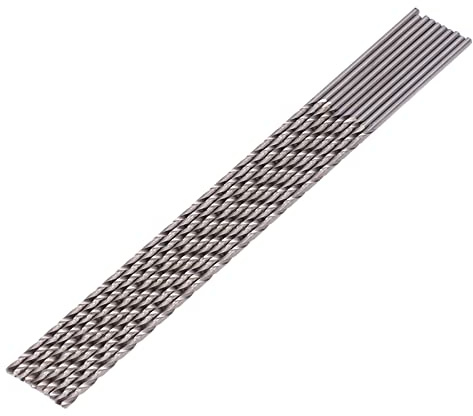 Lange Holzbohrer Set, 10 Stück 2,5 X 200 Mm Hss Spiralbohrer Set, Bearbeitungswerkzeuge Für Die Bearbeitung Von Nichteisenmetallen