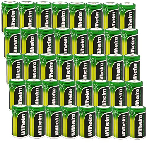 40x Akku Mono D Wilhelm Universal 9000 mAh Akku Zelle HR20 MN1300 1,2 V NIMH