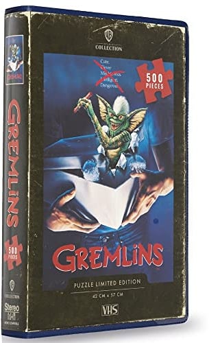 SD TOYS - Puzzle 500 Teile VHS Gremlins Limitierte Auflage, Schwarz, Standard (SDTWRN25582)
