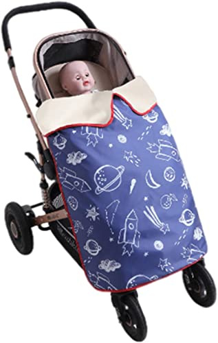 BOLYUM Kinderwagendecke, Winter, Outdoor, wasserdicht, für Kinder, warme Decke, abnehmbar, winddicht, wasserdicht, für Kinderwagen, Autositz, Zubehör (A)