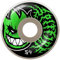 Spitfire Skateboard Wheels 54mm 99A Bighead Deathmask Weiß/Grün