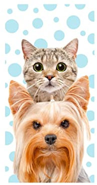 Halantex Strandtuch, Velours, 100% Baumwolle, 70 x 140 cm