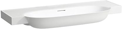 LAUFEN The New Classic Waschtisch, unterbaufähig, mit Überlauf, ohne Hahnloch, 1200x480mm, H8138587571091, Farbe: weiss matt