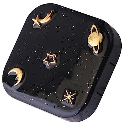 DOITOOL Contacts Lens Case Lens Case Holder Package Set Lens Case Lens Container Kit Suite Color Stand Bag Portable Case Lenses Box