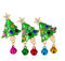 Weihnachtsbaum Brosche für Damen Mädchen Jingle Bell Reversnadeln Baumelnde Charm Corsage Abzeichen Pins Weihnachts Schmuck