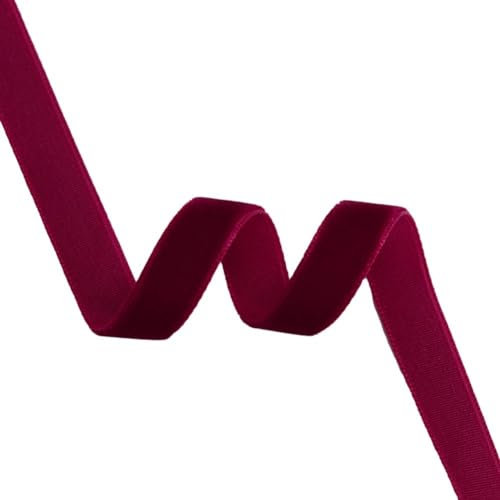 Dekoband Samt,Samtband,Samtborte Schleifenband,Samt Schleifenband für Geschenkverpackung Schleifen machen, Blumen DIY Handwerk Hochzeit Dekoration - 0.9cm*900cm, 1.6cm*900cm