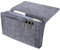 Acooruiteng Bett Organizer Betttasche zum Einhängen Bett Organizer zum Einhängen Filz Bett Caddy Organizer Bedside Storage Pocket Aufbewahrungstasche Bett für Buch Handy Brille Dunkelgrau