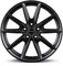 4x Borbet Felgen Alufelgen LX19 8x19 ET50 5x112 black matt kompatibel mit Skoda Octavia Superb Yeti