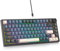 SbocKeeb V400 75% Clavier Mécanique Gasket à,75% Filaire Mécanique RVB avec Joint et Coussinets Insonorisants Programmable QWERTY Américain pour Mac/Win