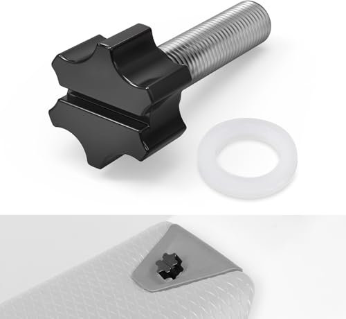 NICECNC Black Motorcycle Seat Quick Release Screws Bolt Compatible with KTM 125-450 XC SX XCF SXF 2023-24 150-500 EXC EXCF XCW XCF-W XW-F 2024,See Fitment