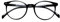 Reading Glasses Round Designer Black Frame Spring Hinges Mens Womens & Case +2.25 | ZA33R