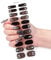 Pinx Fall Gel Nail Strips, Halloween Semi Cured Gel Wraps, Glow In The Dark Nail Stickers