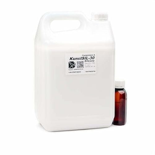 Silikon kautschuk Knetsilikon SIL Hand, Abformmasse, Silikongummi, Knetmasse, Modelliermasse, Anti-Haftbeschichtet, DIY Basteln, Reproduzieren von Formen, Silikon, Kautschuk | Kunstsil-30 (500g)