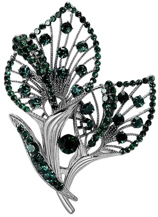 Teyolo Muttertagsgeschenk Calla-Lilien-Brosche Strass Kristall Blume Brosche Calla Lilie Anstecknadeln für Frauen Elegantes Kleid Zubehör, Kupfer, Kein Edelstein