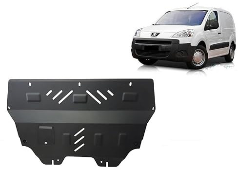Protection sous moteur métallique compatible avec Peugeot Partner Tepee (2008-2020) Scut Protection