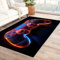 GENAEU Gamer Teppiche rutschfeste Fußmatte Schwarz Minimalistisch Home Runner Teppich Schlafzimmer Kinder Spiel Teenager Junge Graffiti Großer Rugs(Black)-60x90cm
