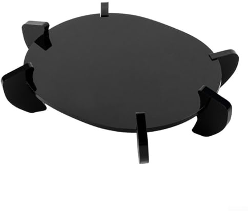 Smart Design Acrylic Stand for Sonos Move Speaker Keep Your Desk Organized (Black)