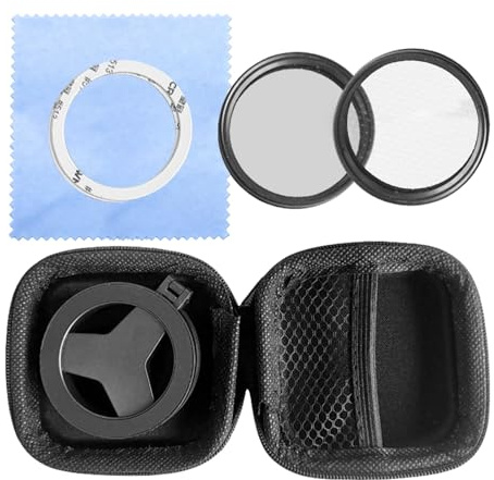 Filtro Polare Magnetico CPL Per Fotocamera In Alluminio Per Viaggi, Vlogging, All'aperto Riduce Riflessi Per Migliori Colori In Video E Foto